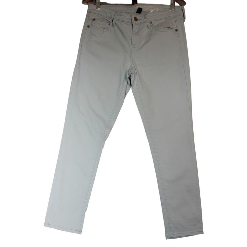 Gap Girlfriend Coupe Girlfriend Size 4 Reg White Wash